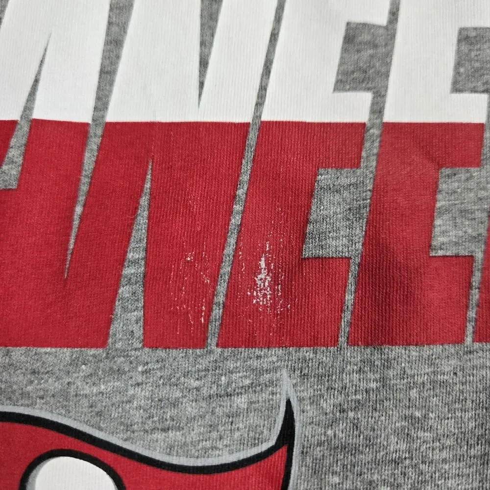 Mens Nike Tampa Bay Buccaneers Short Sleeve T Shirt XL Gray